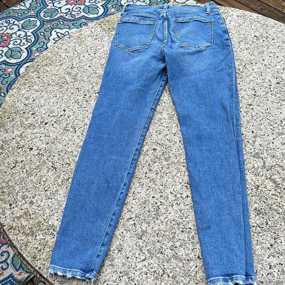 MADEWELL 9” high rise skinny jeans Pearson wash size 27 AA579 in seam 28” - Picture 7 of 13
